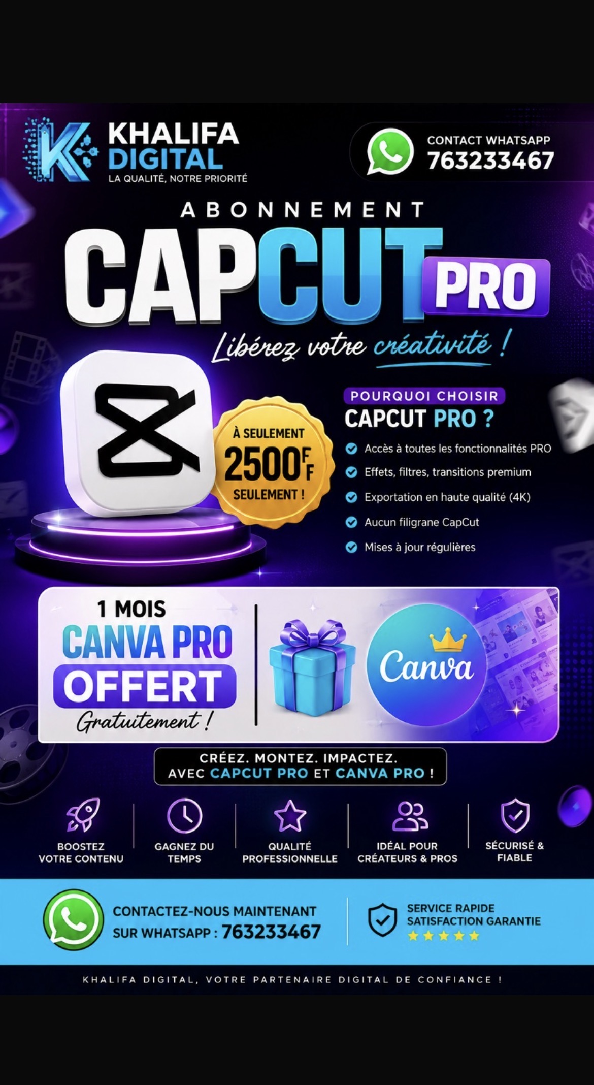 CapCut pro — Khalifa Digital