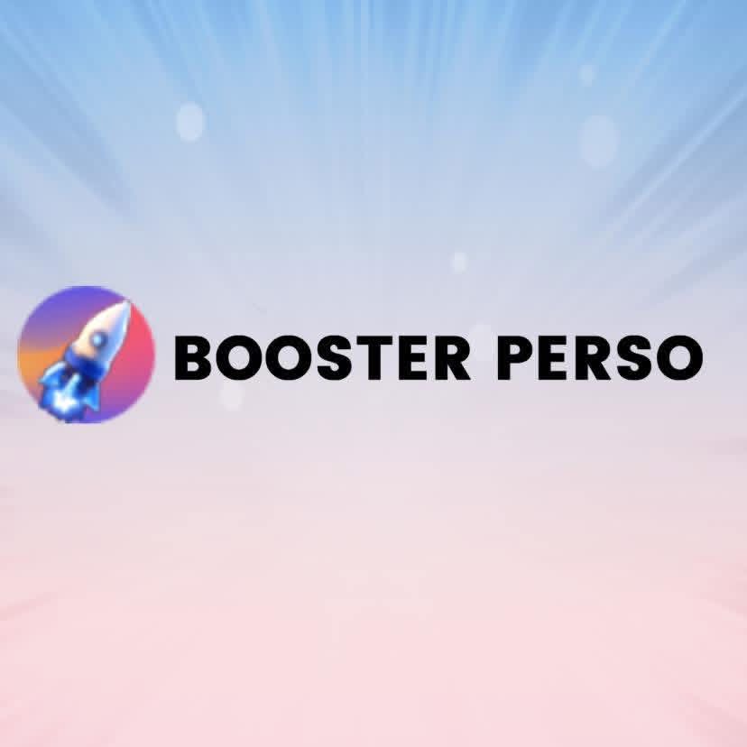 Logo de la boutique BOOSTER-PERSO