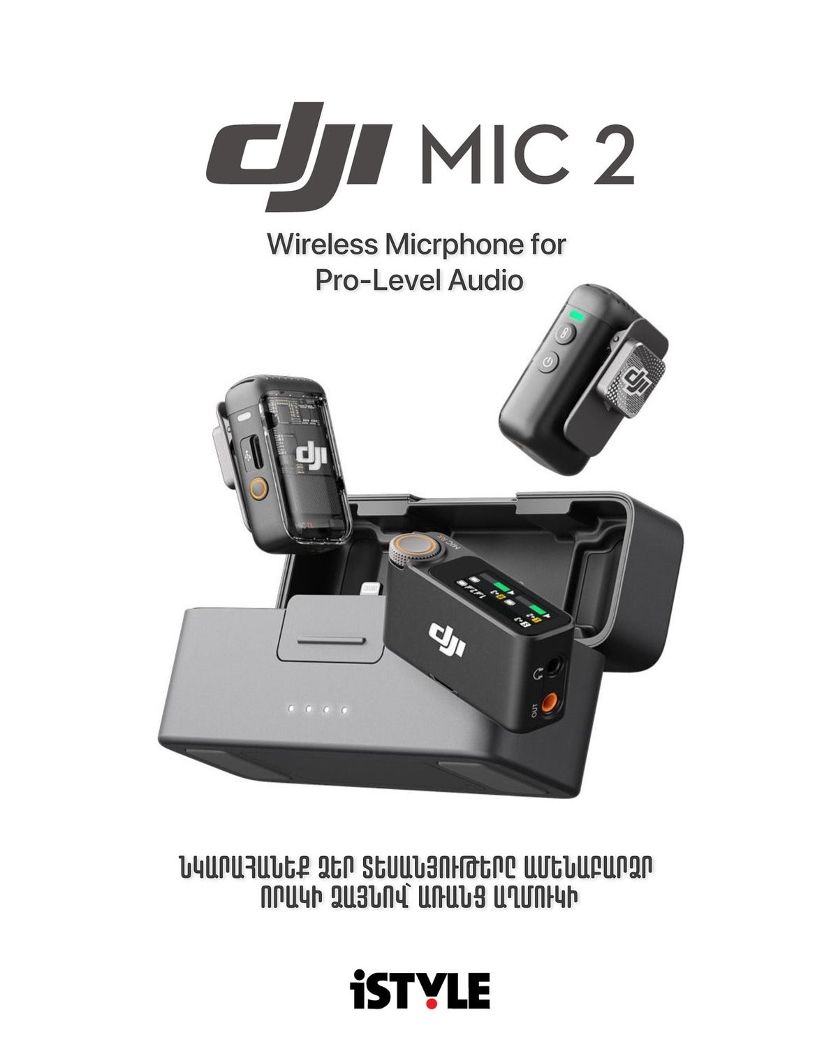 DJI Mic 2 – Microphone sans fil 2 TX + 1 RX — Afrishop Boutique