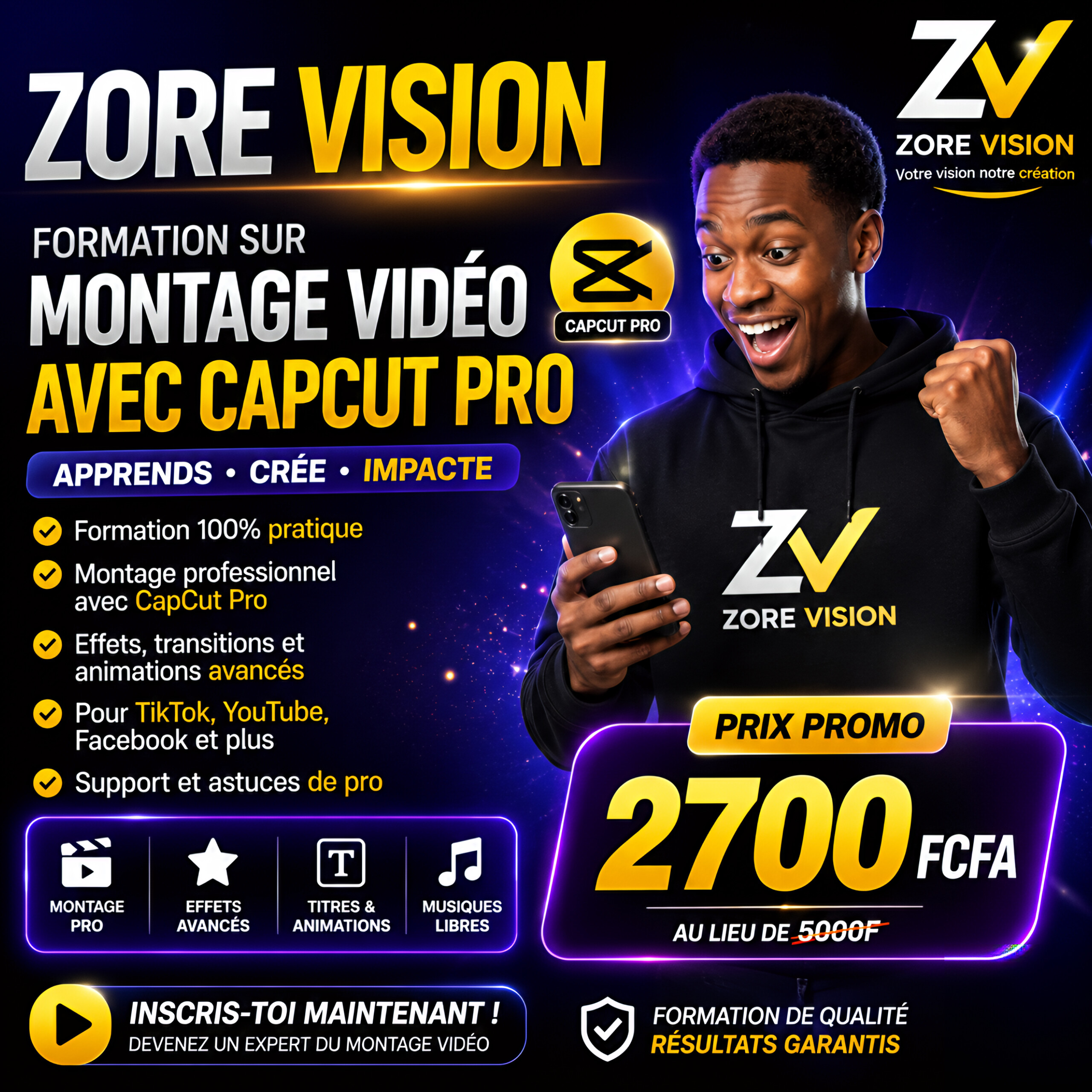 Montage vidéo — Zore market